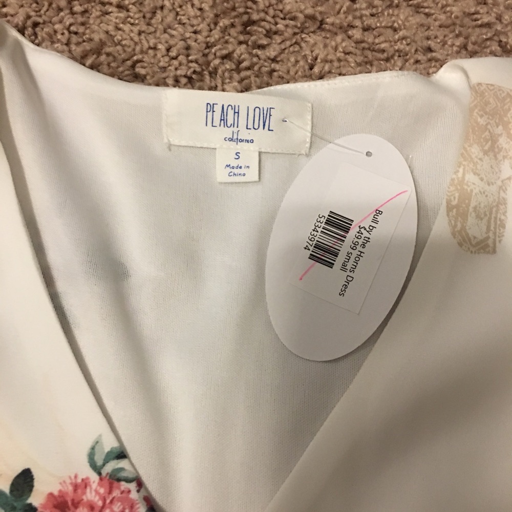 Peach Love Laguna Dress NWT - Picture 4 of 5